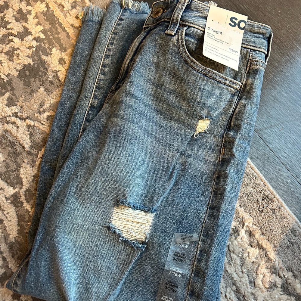 SO Classic Blue Denim Jeans 3/26W
